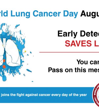 World Lung Cancer Day – 1 Agosto 2019