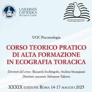 Corso teorico pratico di Alta Formazione in Ecografia toracica – Roma