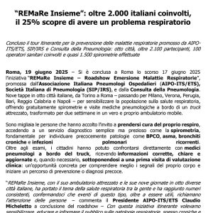 REMARE INSIEME – OLTRE 2.000 ITALIANI COINVOLTI