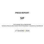 PRESS REPORT SIP STATI GENERALI DELLA PREVENZIONE: “DIAGNOSI PRECOCE BPCO DIVENTI PRIORITÀ NAZIONALE” CHIEDONO GLI PNEUMOLOGI 17 GIUGNO 2025