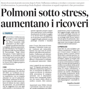 Intervista Il Messaggero Prof.ssa Paola Rogliani
