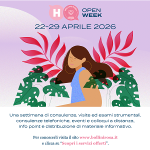 (H) Open Week sulla Salute della Donna